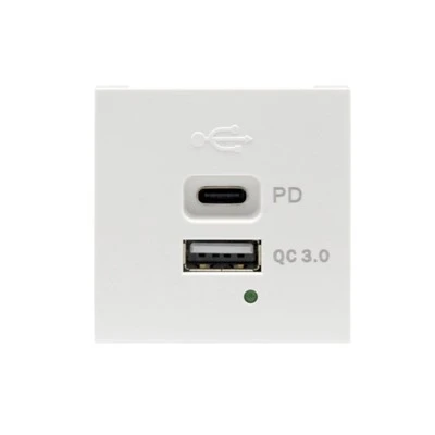 Pengisi Daya USB A USB C PD 20W