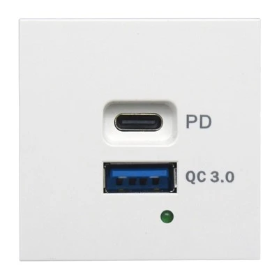 Pengisi Daya USB A USB C 65W