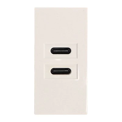 Pengisi Daya USB C Ganda 10,5W